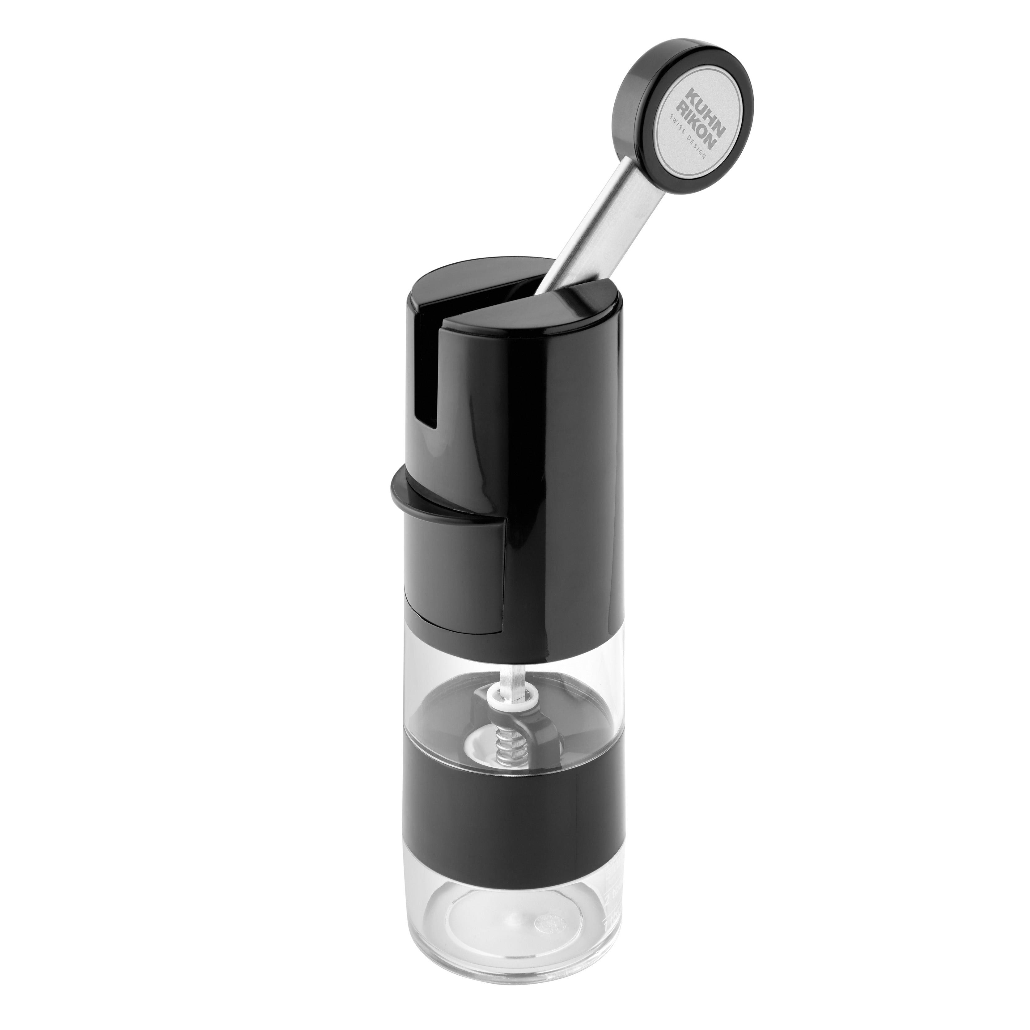 Kuhn Rikon Essential Ratchet Spice Grinder, Black