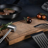 Kuhn Rikon Essential Meat Tenderizer, Dual-Sided Stainless Steel Head