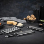 Kuhn Rikon Essential Fine Grater with Ultra-Sharp Stainless Steel Blade for Cheese, Citrus Zest, & Spices