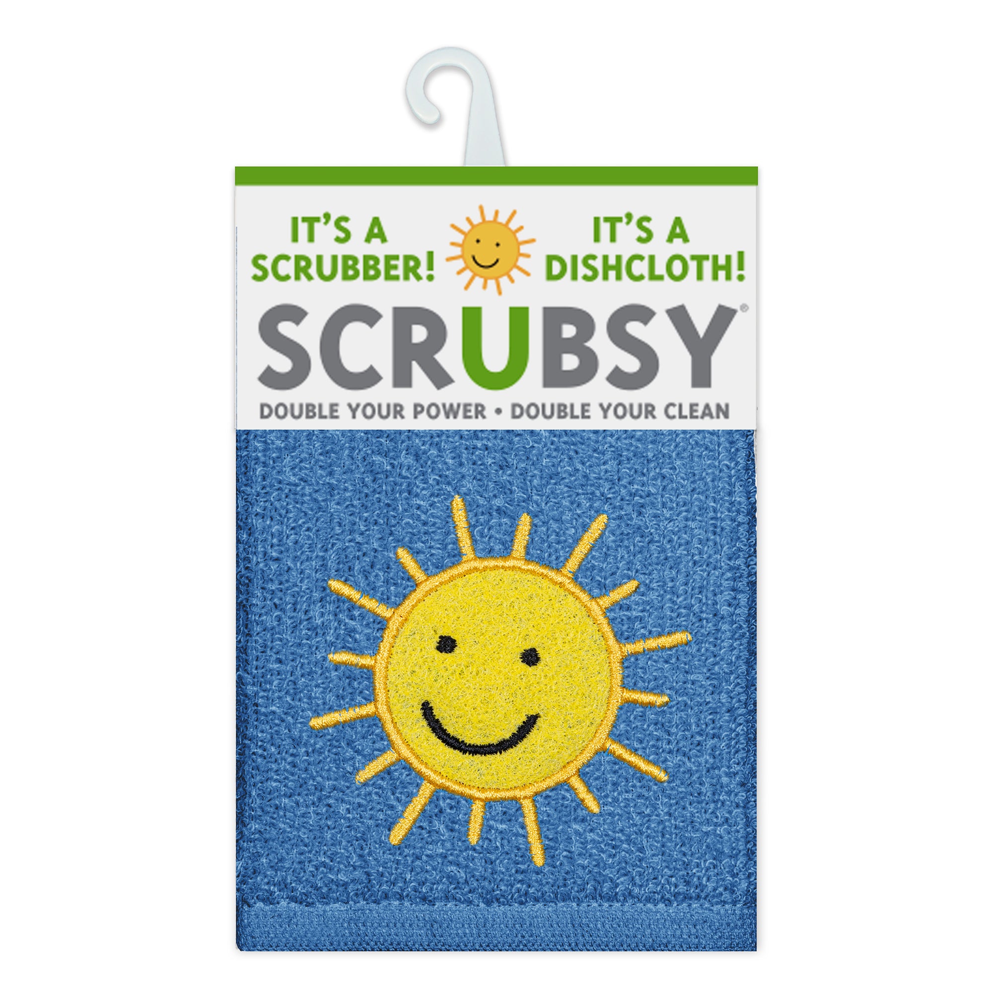 MU Kitchen Scrubsy Dish Cloth and Scrubber, Set of 2, Sunshine