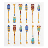 MU Kitchen Sponge Cloth, Set of 2 Dish Cloths, Oars & Paddles