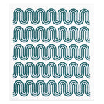 MU Kitchen Sponge Cloth, Set of 2 Dish Cloths, Wave