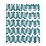 MU Kitchen Sponge Cloth, Set of 2 Dish Cloths, Wave
