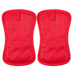 MU Kitchen Silicone Potholder, Set of 2, Fire