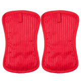 MU Kitchen Silicone Potholder, Set of 2, Fire