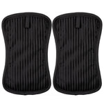 MU Kitchen Silicone Potholder, Set of 2, Onyx