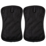 MU Kitchen Silicone Potholder, Set of 2, Onyx
