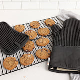 MU Kitchen Silicone Oven Mitt, Set of 2