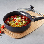 Scanpan Classic 10.25 Inch Deep Saute Pan w/Lid, 4 Quart Capacity