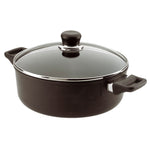 Scanpan Classic 4.5 Quart Low Sauce Pot With Lid, 10.25 Inch