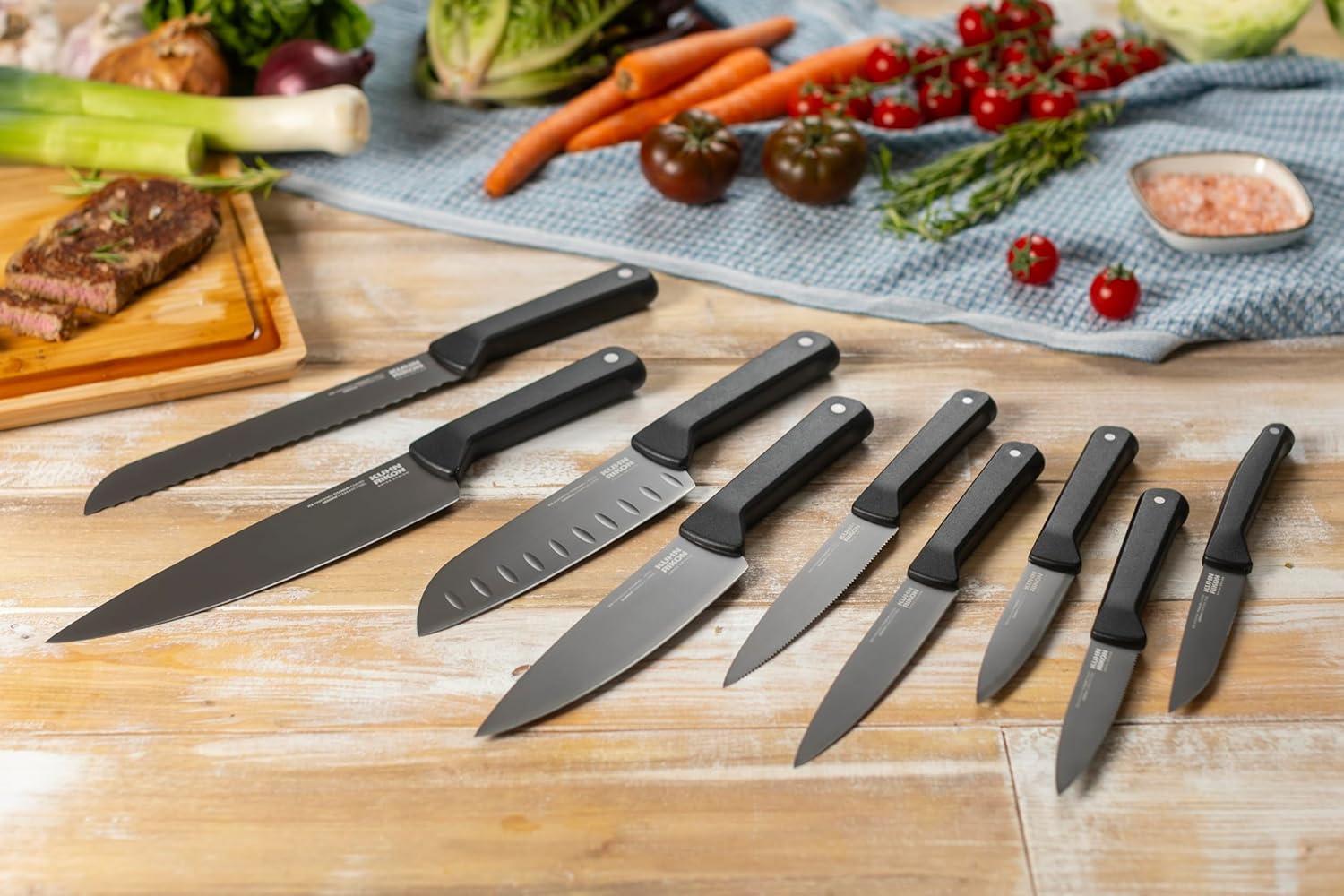 Kuhn Rikon ICED Paring Knife 3.5-Inch, Ice Hardened German Stainless Blade
