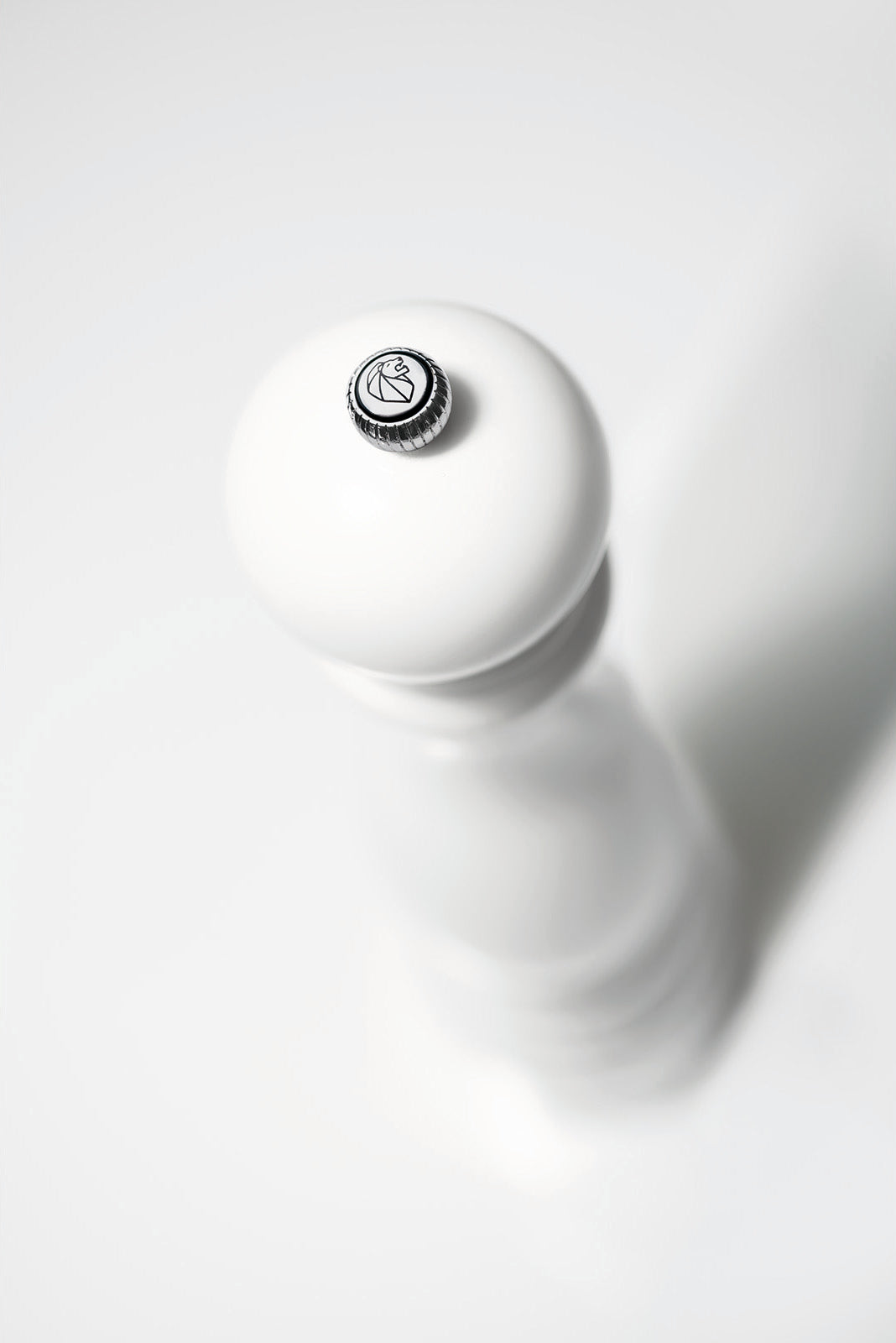Peugeot Paris u'Select Zirlon 12 Inch White Lacquer Salt Mill