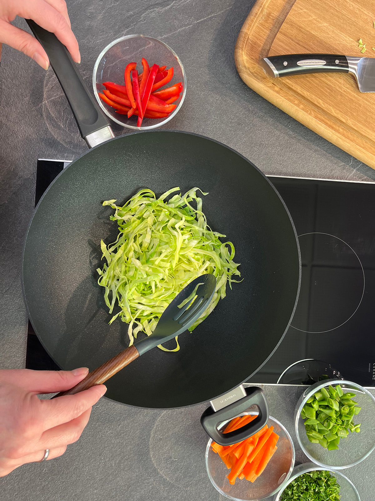Scanpan Classic 11 Inch Nonstick Stir Fry Pan