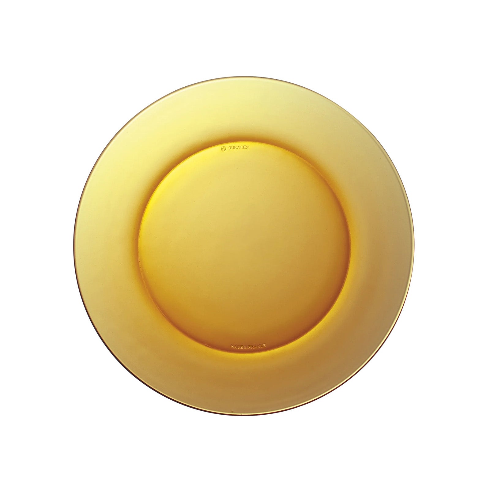 Duralex Lys Amber 9.25 Inch Dinner Plate, Set Of 6
