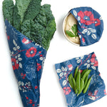 Bee's Wrap Reusable Beeswax Food Wraps, Assorted 3-Pack, Botanical