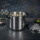 Kuhn Rikon Duromatic INOX Dual handle Stovetop Pressure Cooker, 7.4-Quart