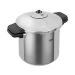 Kuhn Rikon Duromatic INOX Dual handle Stovetop Pressure Cooker, 7.4-Quart