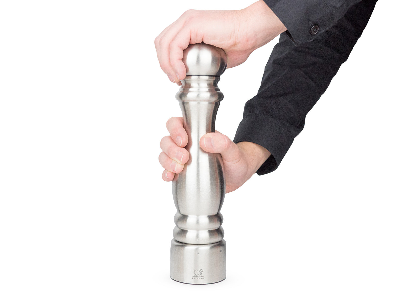 Peugeot Paris Chef u'Select 12-Inch Pepper Mill, Stainless Steel