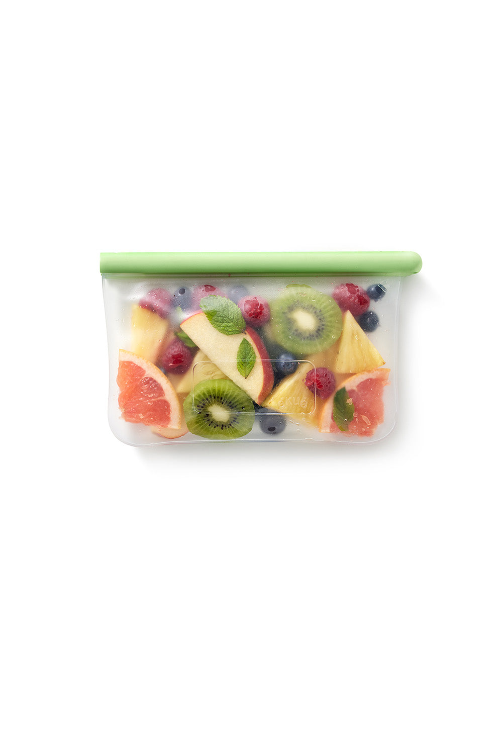 Lekue Reusable Silicone Flat Bags, Airtight for Storage, 17 oz, Small