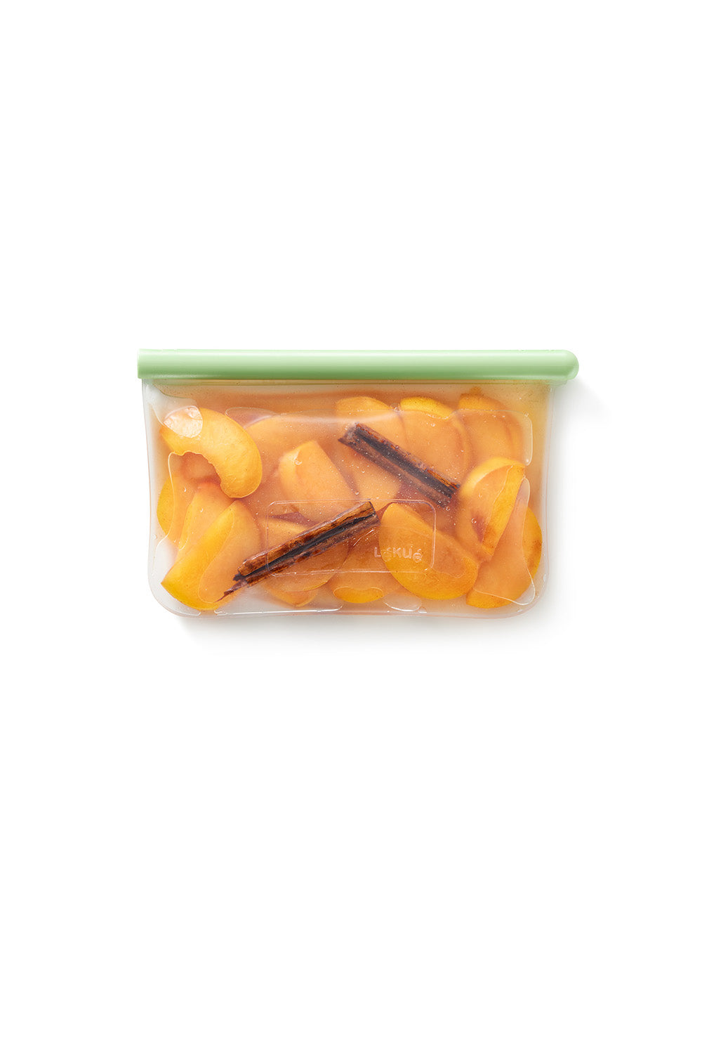 Lekue Reusable Silicone Flat Bags, Airtight for Storage, 17 oz, Small