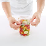Lekue Reusable Flexible Strech Top Lid, Platinum Silicone, 8"