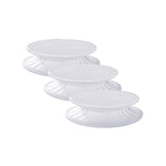 Lekue Reusable Flexible Strech Top Lid, Platinum Silicone