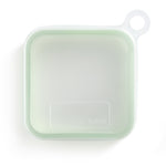Lekue Reusable Sandwich & Baguette Case, Platinum Silicone, Air Tight, Sandwich