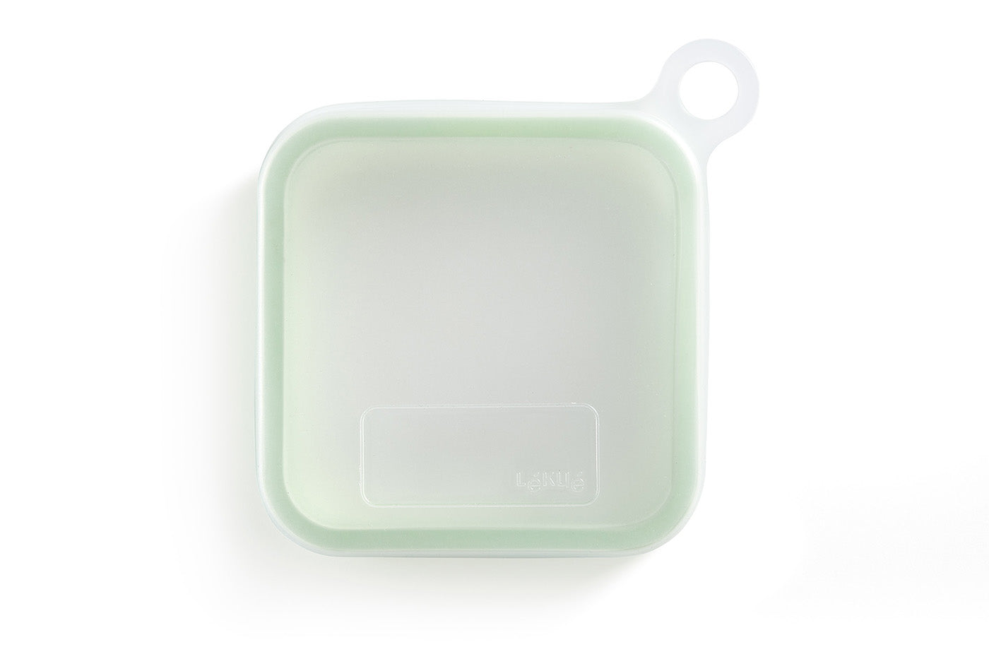 Lekue Reusable Sandwich & Baguette Case, Platinum Silicone, Air Tight, Sandwich