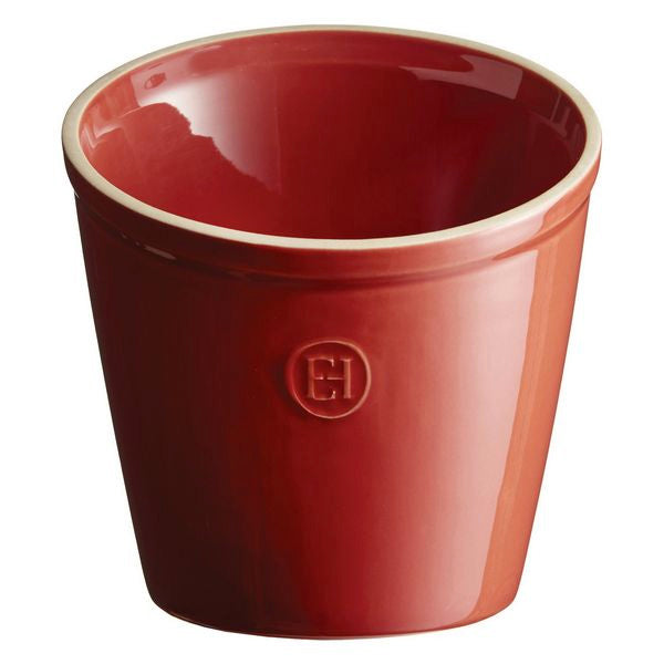 Emile Henry Utensil Pot, Burgundy