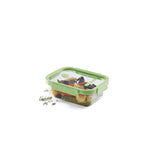 Lekue 100% Airtight Rectangular Glass Food Storage Container, 51 oz