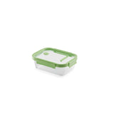 Lekue 100% Airtight Rectangular Glass Food Storage Container, 51 oz