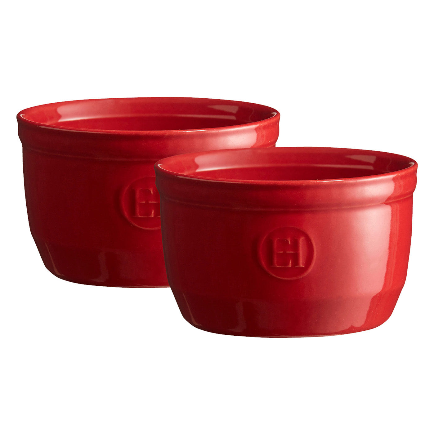 Emile Henry Made in France 8.5 oz Ramekin, Set of 2, 4" by 2.5"