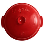 Emile Henry Flame Bread Cloche, Burgundy