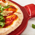 Emile Henry Made in France 14.5-Inch Flame Top Pizza Stone, Burgundy Red