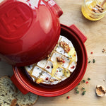Emile Henry Cheese Baker, Burgundy