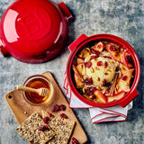 Emile Henry Cheese Baker, Burgundy
