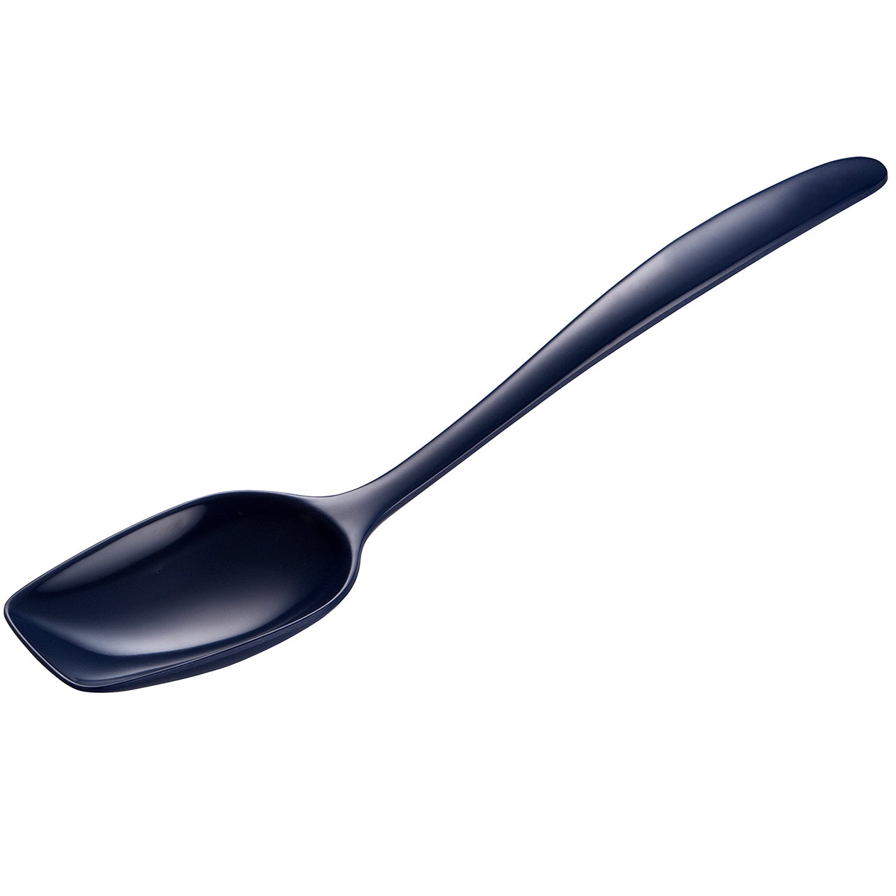 Gourmac 10-Inch Melamine Spoon, Cobalt Blue