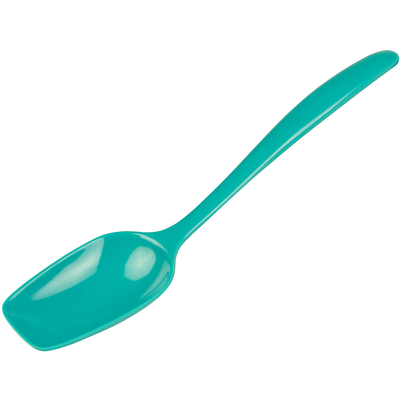 Gourmac 10-Inch Melamine Spoon, Turquoise