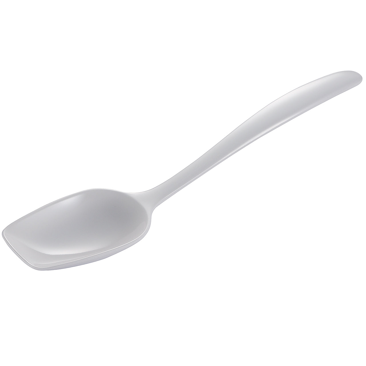 Gourmac 10-Inch Melamine Spoon, White