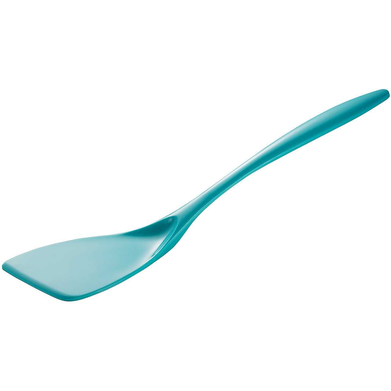 Gourmac 12-Inch Melamine Turner Spatula, Turquoise