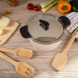 Kuhn Rikon Hotpan Stainless Steel Cooking Pot with Insulated Bowl, 2.1-Quart, Sand
