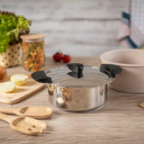 Kuhn Rikon Hotpan Stainless Steel Cooking Pot with Insulated Bowl, 3.2-Quart, Sand