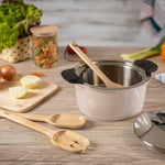 Kuhn Rikon Hotpan Stainless Steel Cooking Pot with Insulated Bowl, 5.3-Quart, Sand