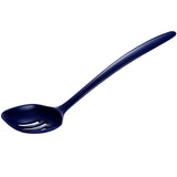 Gourmac 12-Inch Melamine Slotted Spoon, Cobalt Blue