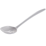 Gourmac 12-Inch Melamine Slotted Spoon, White