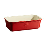 Emile Henry Modern Classics 3 Quart Loaf Pan, Rouge