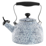 Chantal Vintage 1.7-Quart Enamel-on-Steel Splatter Teakettle