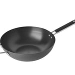 Kuhn Rikon Essential Covered Wok Skillet 12.6-Inch with Lid, 5 qt