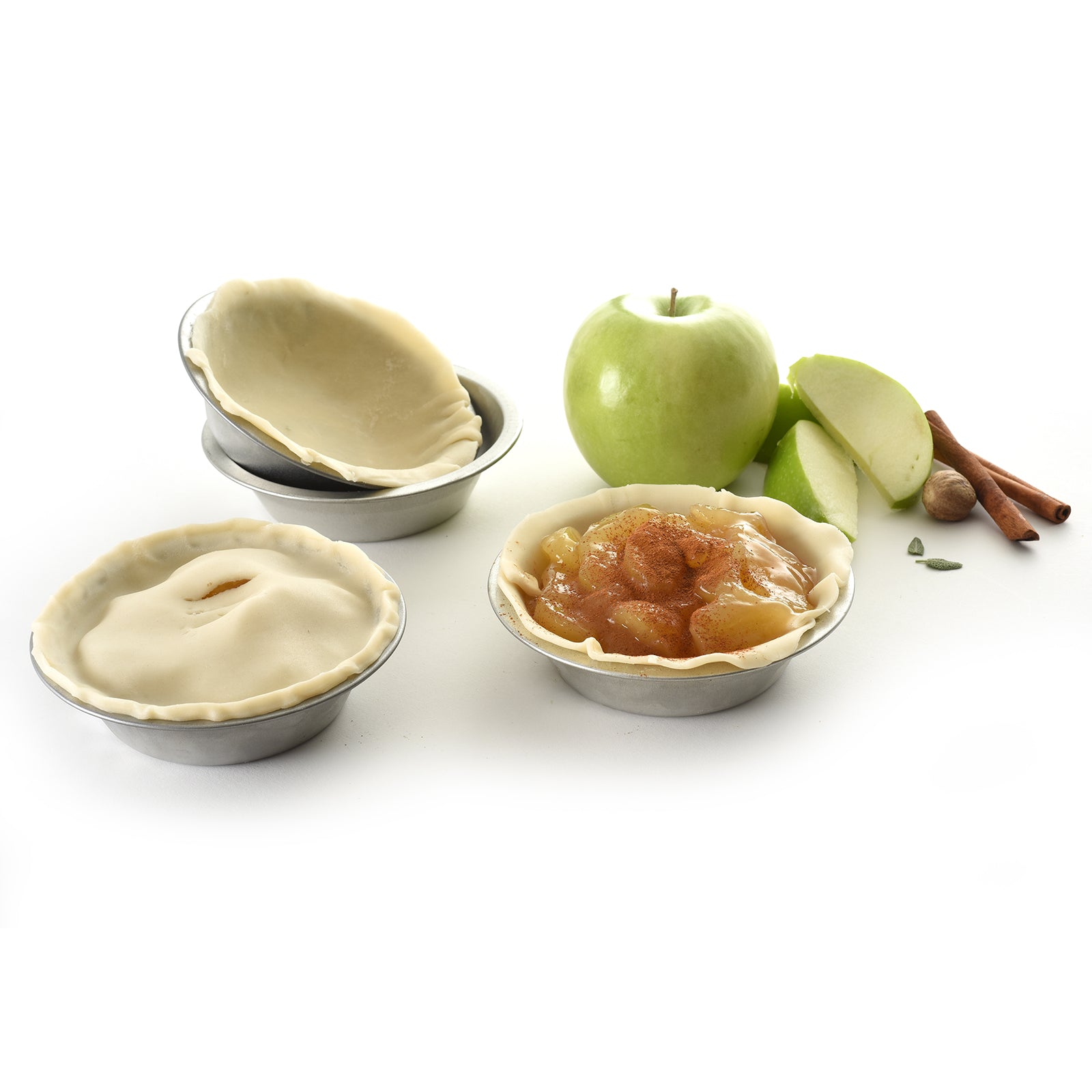 Norpro Aluminum Mini Pie Pan, 5-Inch, Set of 4