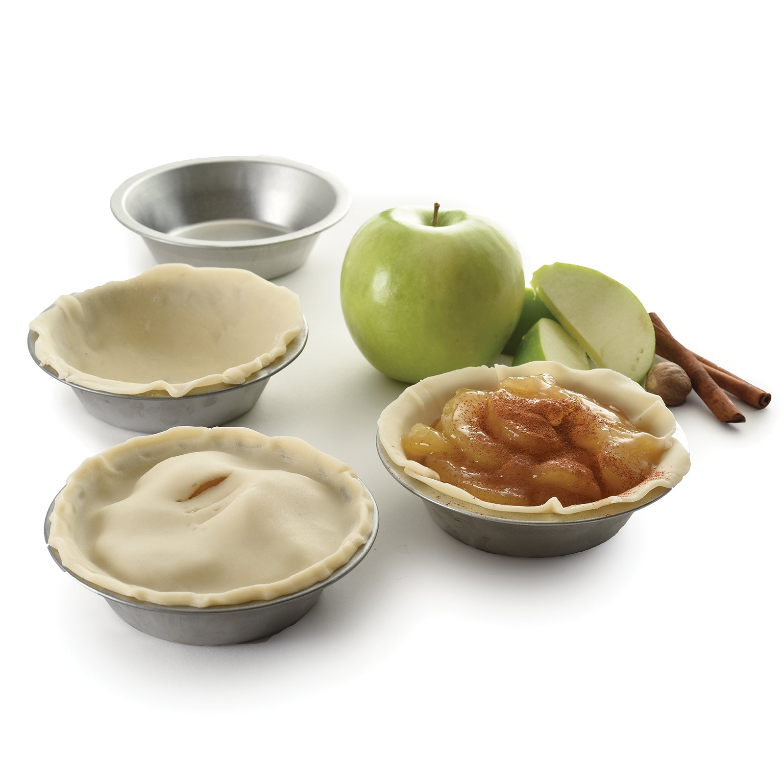 Norpro Aluminum Mini Pie Pan, 5-Inch, Set of 4